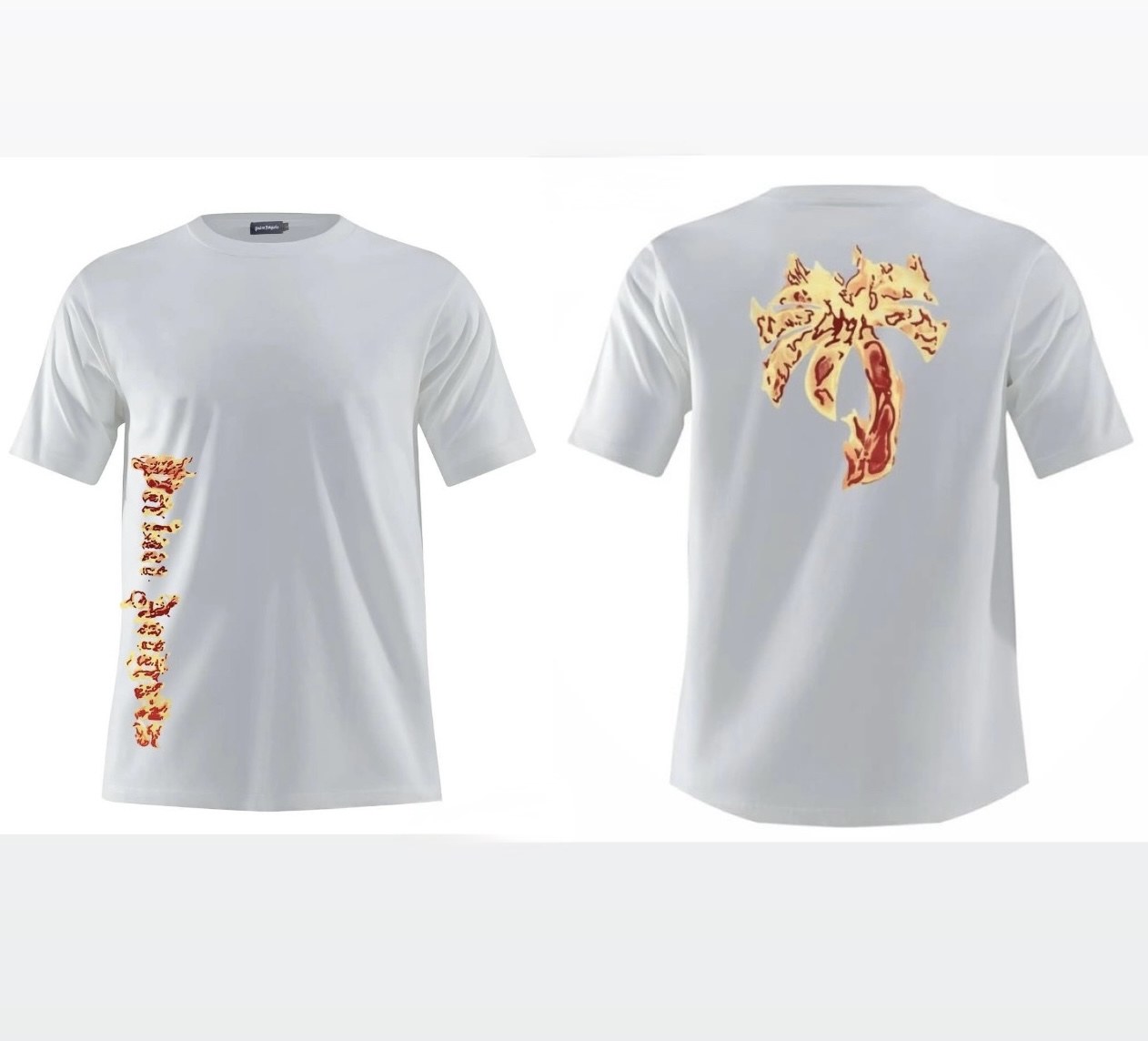 PALM ANGELS REGULAR BLANCA - 66038